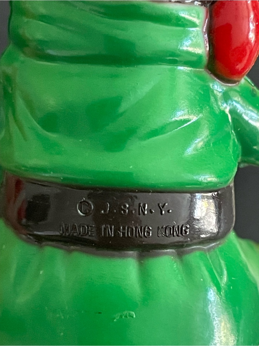 Vintage 1970 stocking hangers Santa and Elf - Picture 10 of 14